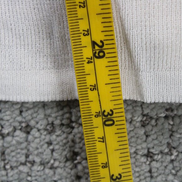 Jones New York Cardigan Womens XL White Solid Open Front Long Sleeve Cotton NWT - Picture 9 of 9